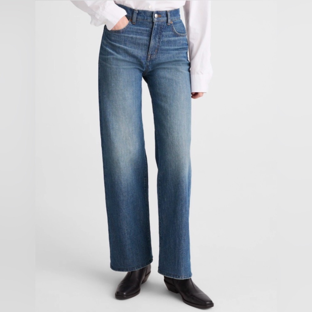 NWOT Madewell Perfect Vintage wide leg Jean Sz 33